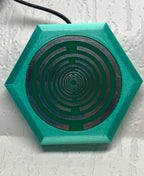 69 mm VibraNex flach – 1-farbig – Krafttier – / heilige Geometrie Symbolik – konfigurierbar – Produktansicht 89
