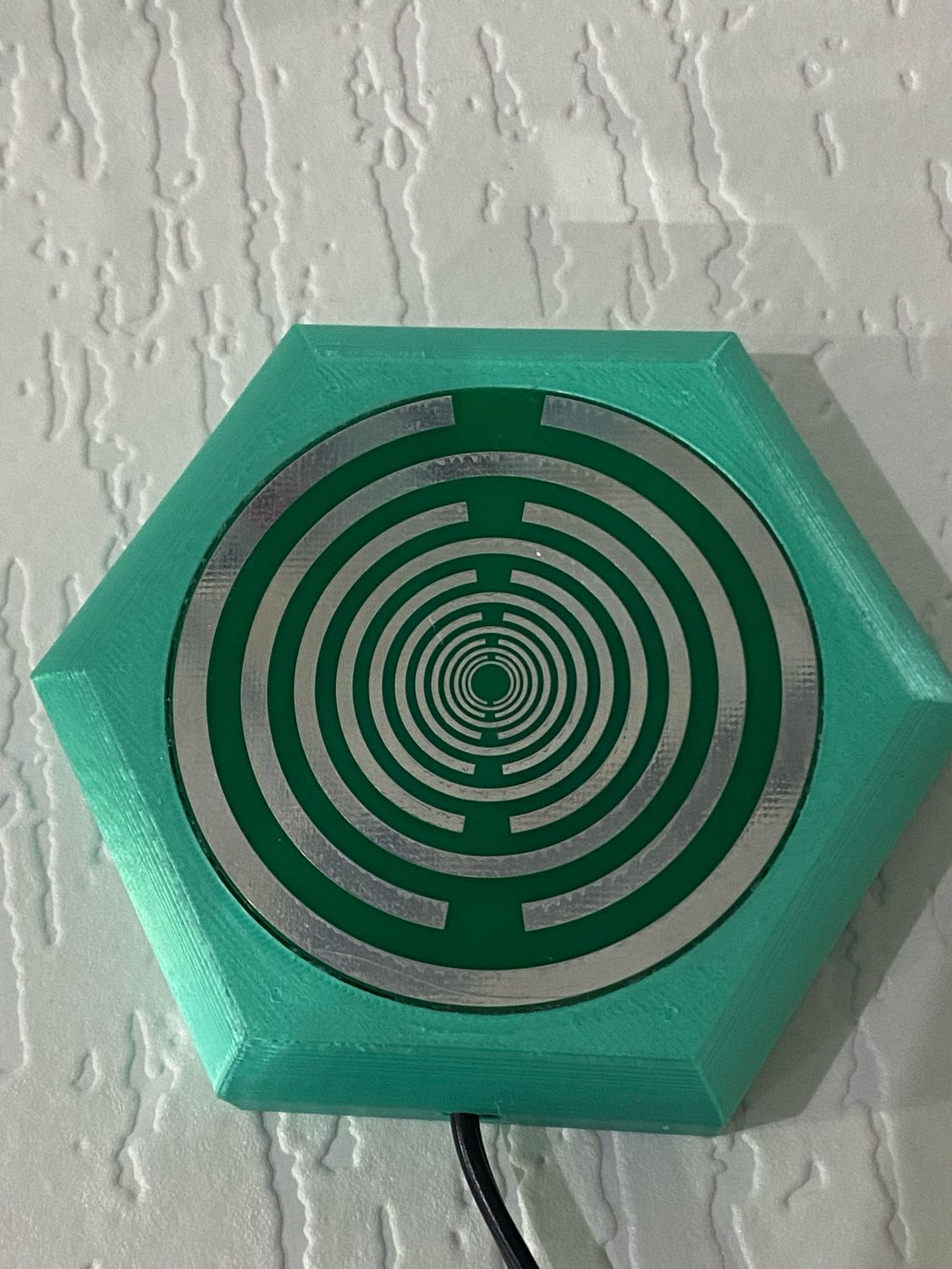 69 mm VibraNex flach – 1-farbig – Krafttier – / heilige Geometrie Symbolik – konfigurierbar – Produktansicht 93