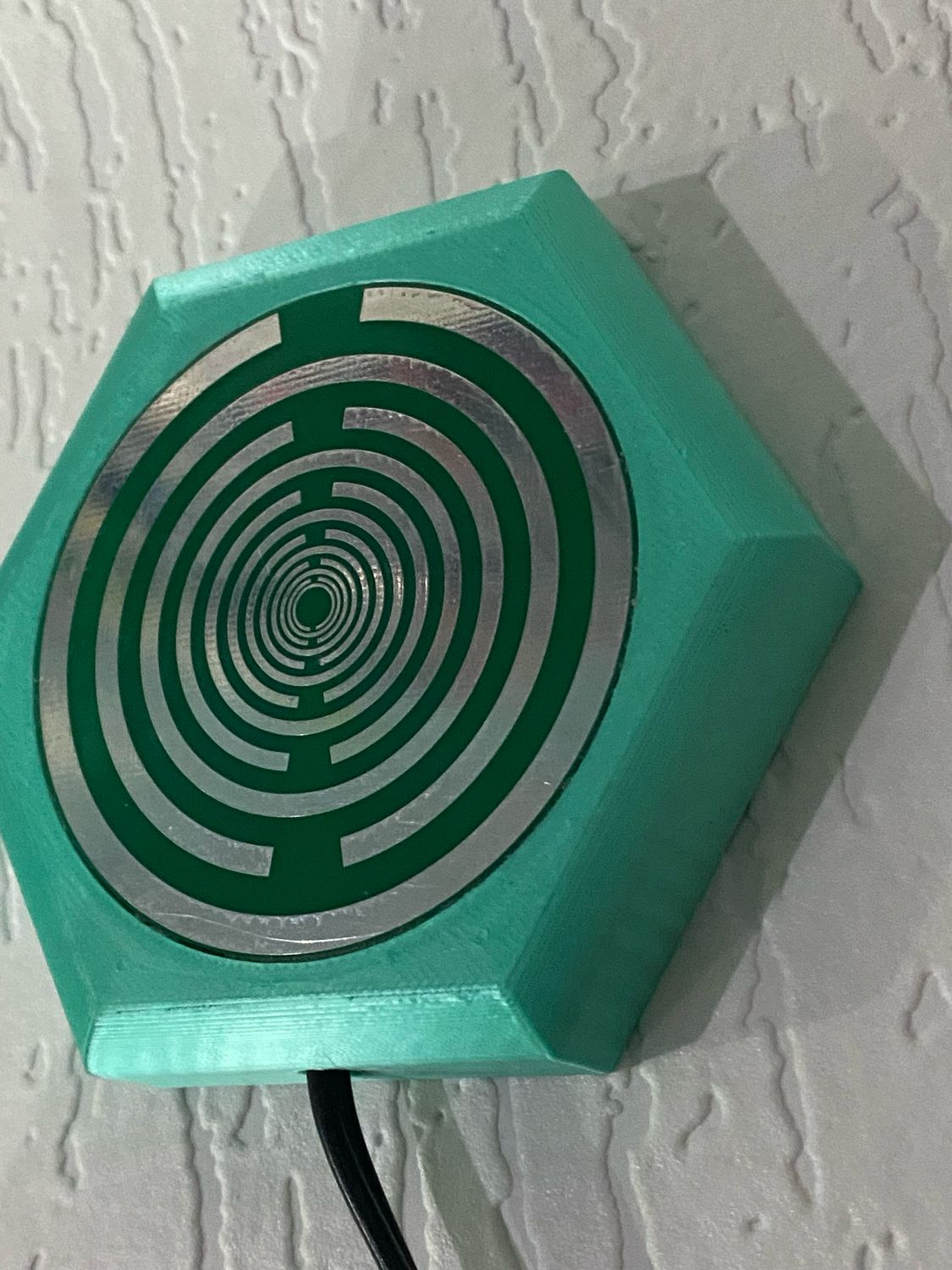 69 mm VibraNex flach – 1-farbig – Krafttier – / heilige Geometrie Symbolik – konfigurierbar – Produktansicht 92