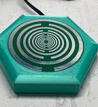 69 mm VibraNex flach – 1-farbig – Krafttier – / heilige Geometrie Symbolik – konfigurierbar – Produktansicht 87