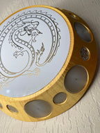 200 mm VibraNex UFO – goldfarben, Oberflächenplatte goldlegiert – Produktansicht 1