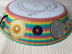 200 mm VibraNex UFO – Einhorn matt, DRACHE Oberflächenplatte goldlegiert – Produktansicht 1
