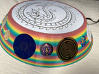 200 mm VibraNex UFO – Einhorn matt, DRACHE Oberflächenplatte goldlegiert – Produktansicht 1