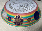 200 mm VibraNex UFO – Einhorn matt, DRACHE Oberflächenplatte goldlegiert – Produktansicht 1