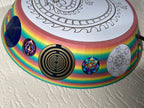200 mm VibraNex UFO – Einhorn matt, DRACHE Oberflächenplatte goldlegiert – Produktansicht 1
