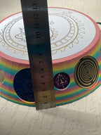 200 mm VibraNex UFO – Einhorn matt, DRACHE Oberflächenplatte goldlegiert – Produktansicht 1