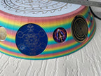200 mm VibraNex UFO – Einhorn matt, DRACHE Oberflächenplatte goldlegiert – Produktansicht 1