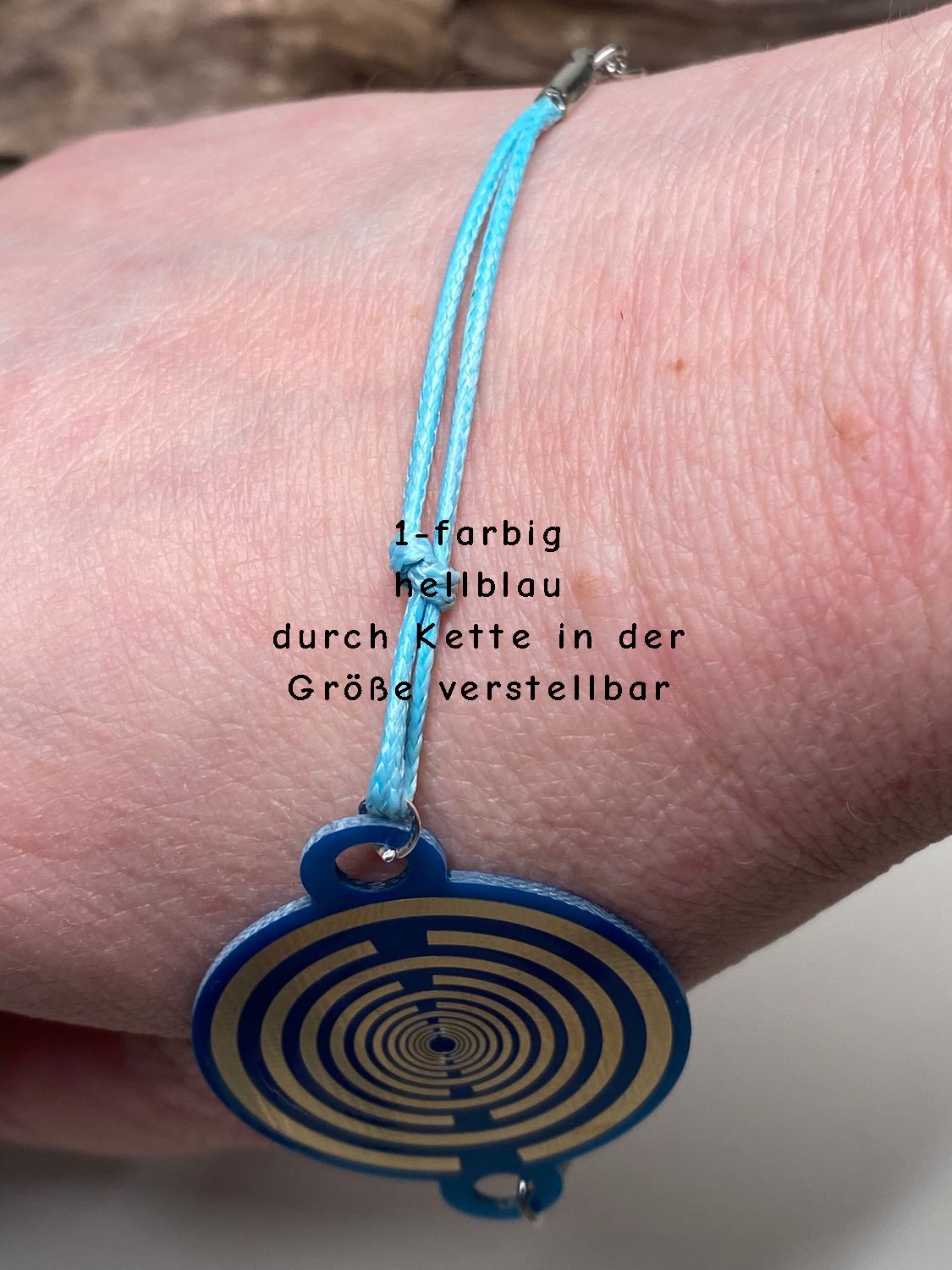 Armband - 1 Stück - Lakhovsky Symbol Antenne - Blume des Lebens Style