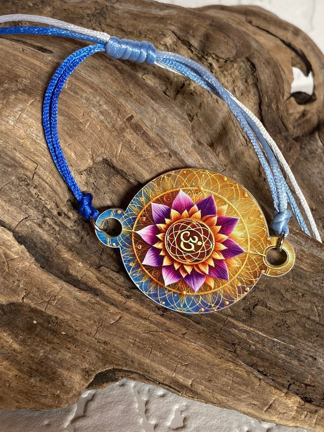 Armband - 1 Stück - Lakhovsky Symbol Antenne - Lotus Blüten Style
