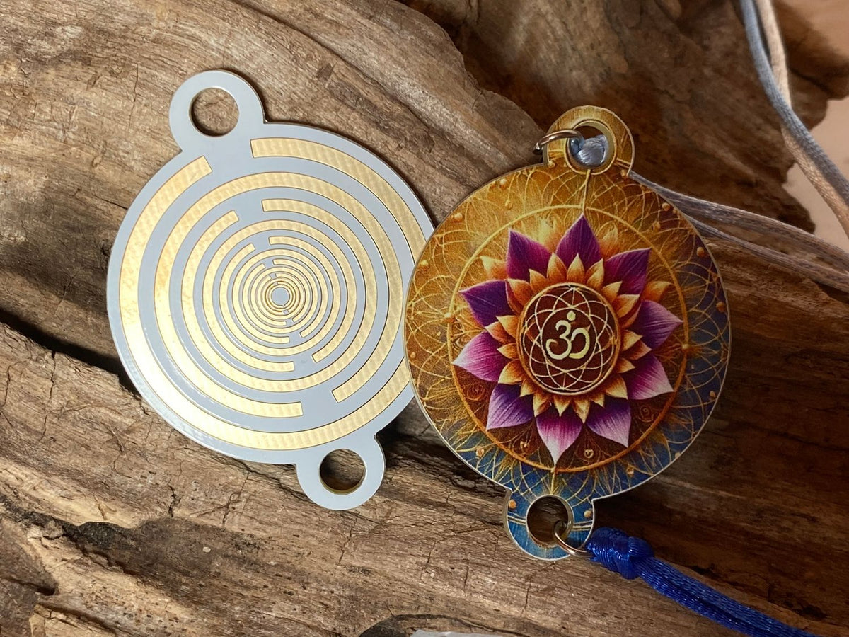 Armband - 1 Stück - Lakhovsky Symbol Antenne - Lotus Blüten Style