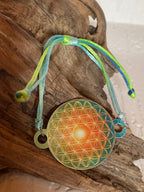Armband - 1 Stück - Lakhovsky Symbol Antenne - Blume des Lebens Style