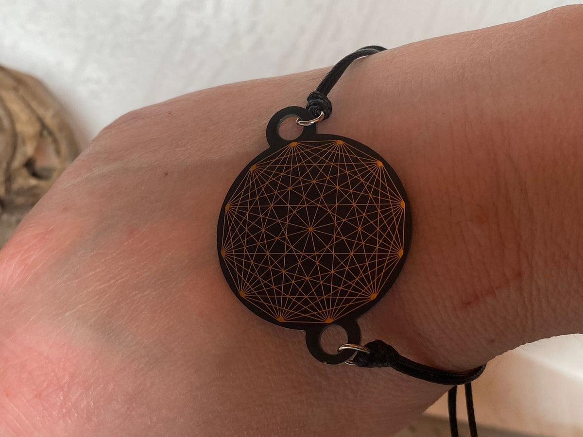 Armband - 1 Stück - Lakhovsky Symbol Antenne - Dodecagram