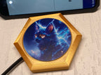 69 mm VibraNex flach – Mystikcat Motiv – Produktansicht 1