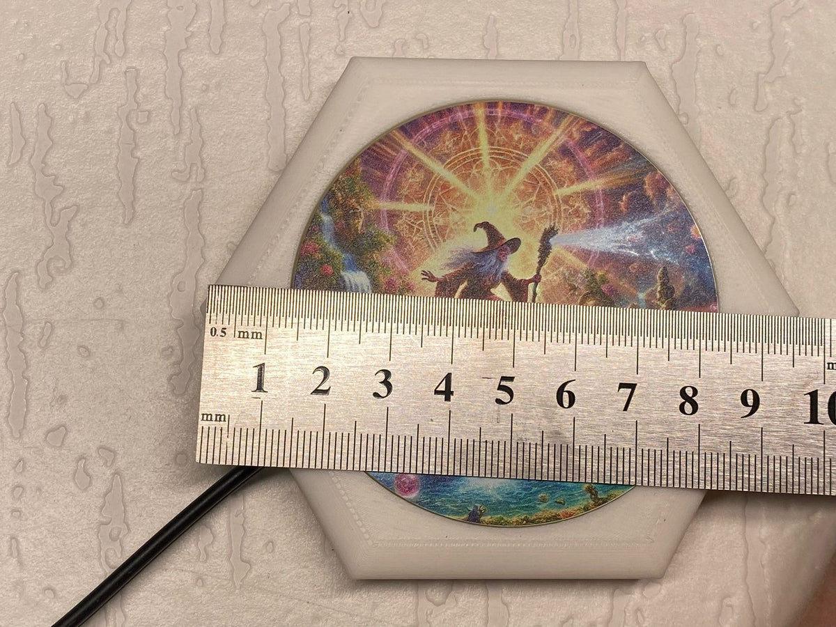 69 mm VibraNex flach – Zauberer Motiv – Produktansicht 1