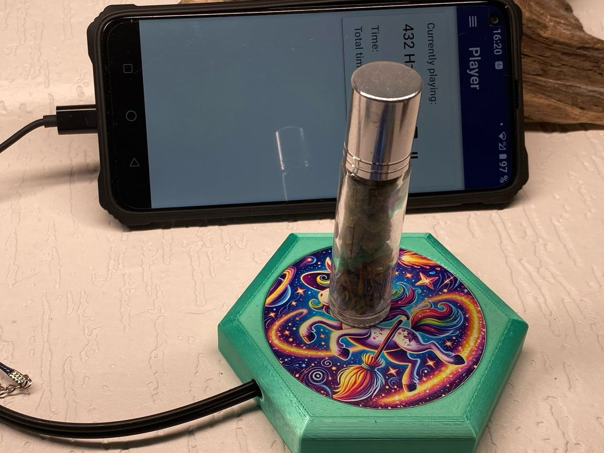 69 mm VibraNex flach – Einhorn Motiv – Produktansicht 1