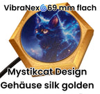 69 mm VibraNex flach – Mystikcat Motiv – Produktansicht 1