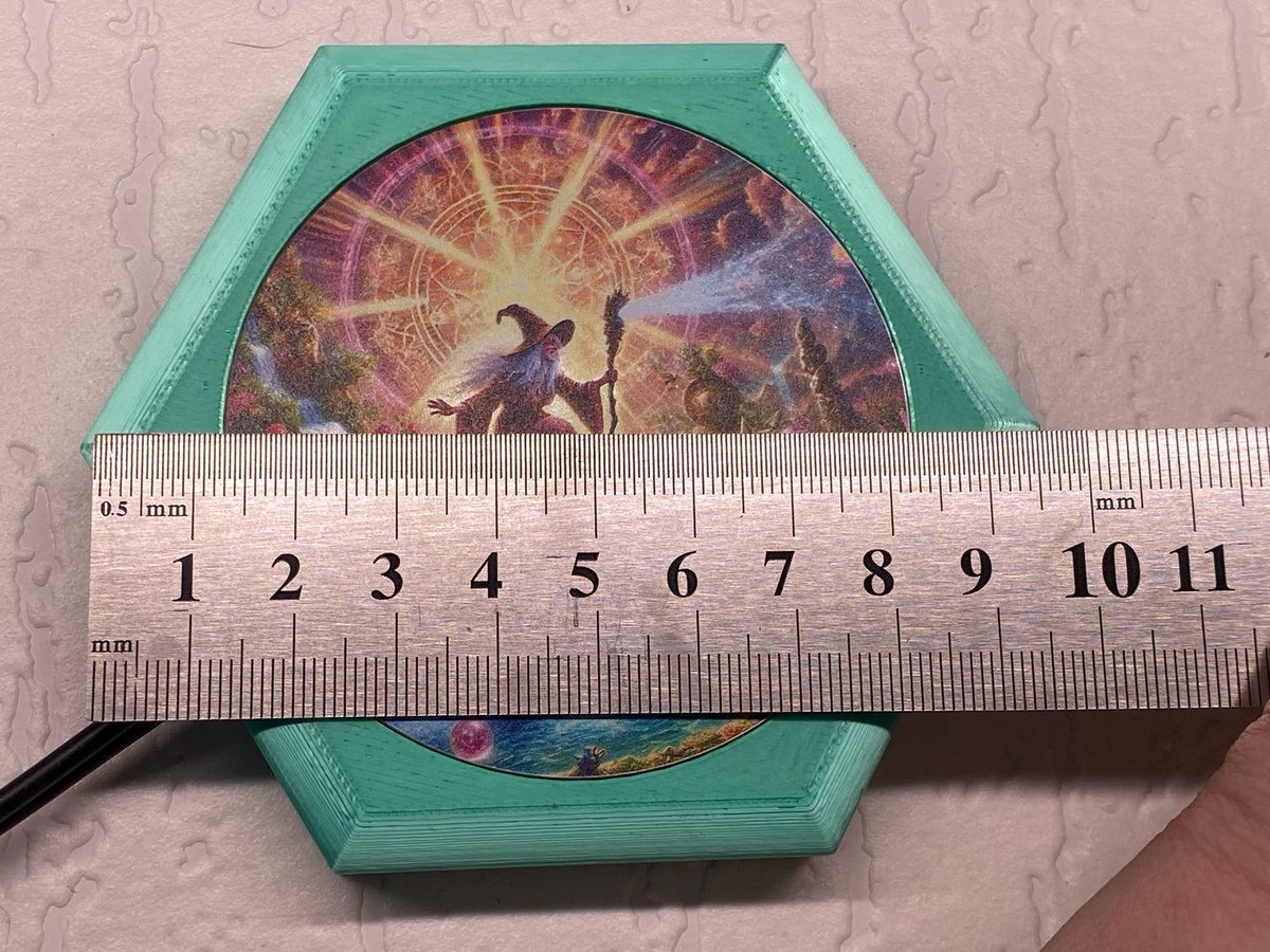 69 mm VibraNex flach – Zauberer Motiv – Produktansicht 1