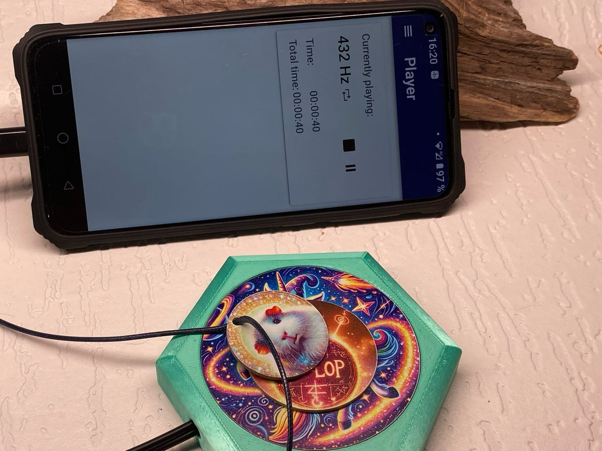 69 mm VibraNex flach – Einhorn Motiv – Produktansicht 1