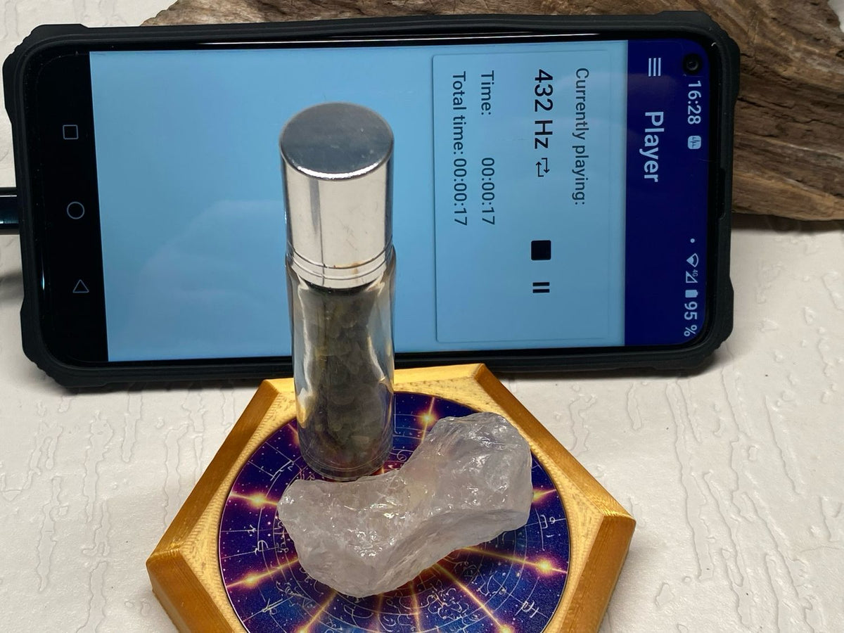 69 mm VibraNex flach – 432 Hz Motiv – Produktansicht 1