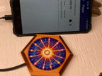 69 mm VibraNex flach – 432 Hz Motiv – Produktansicht 1