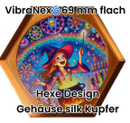 69 mm VibraNex flach – 1-farbig – Krafttier – / heilige Geometrie Symbolik – konfigurierbar – Produktansicht 101
