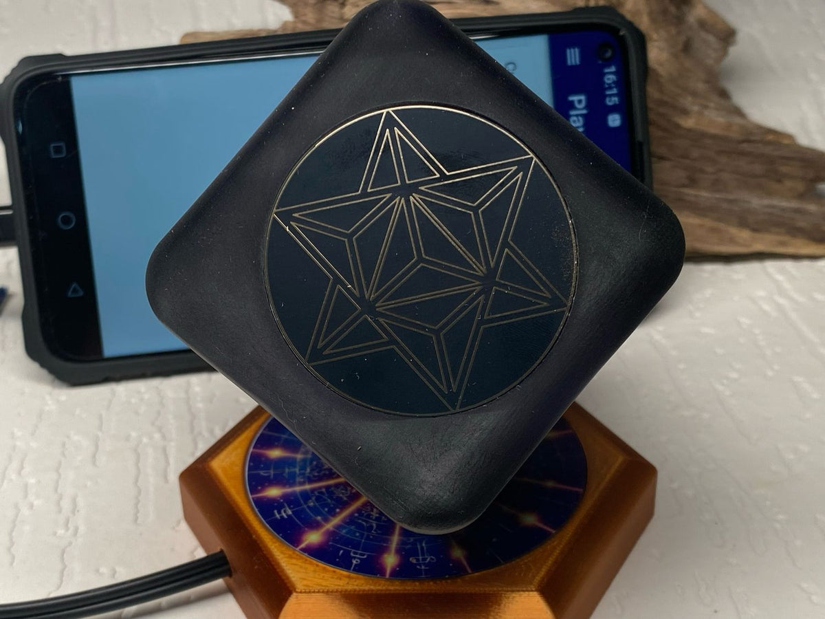 69 mm VibraNex flach – 432 Hz Motiv – Produktansicht 1