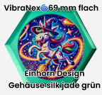 69 mm VibraNex flach – 1-farbig – Krafttier – / heilige Geometrie Symbolik – konfigurierbar – Produktansicht 42
