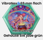 69 mm VibraNex flach – 1-farbig – Krafttier – / heilige Geometrie Symbolik – konfigurierbar – Produktansicht 103