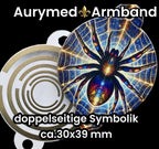 Armband - 1 Stück - Lakhovsky Symbol Antenne - Glitzer Spinne Style