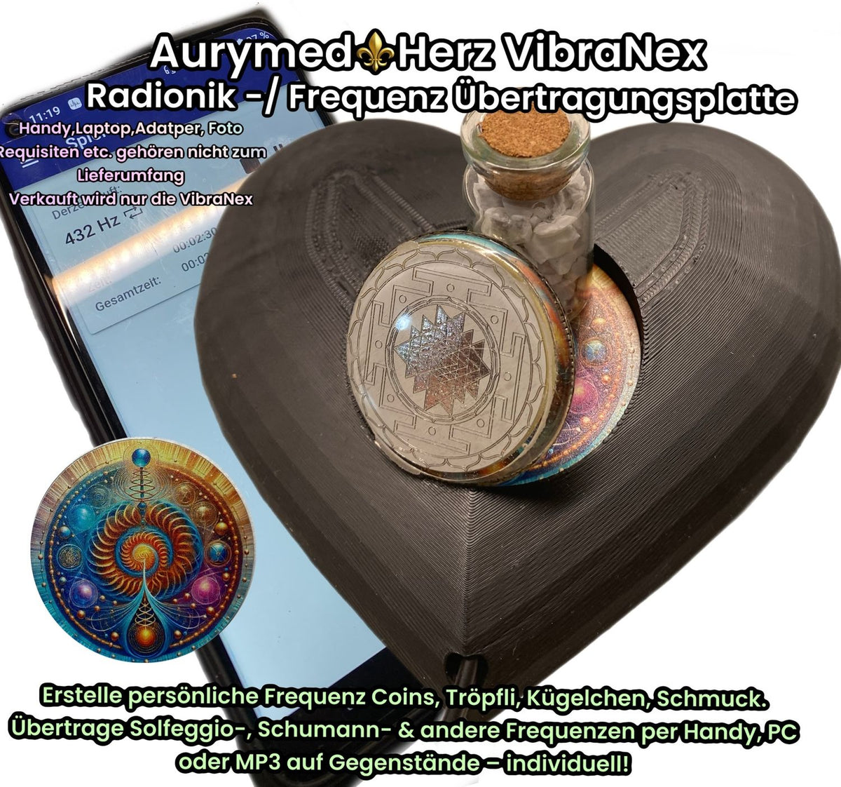 VibraNex Herz – Swirl – Produktansicht 1