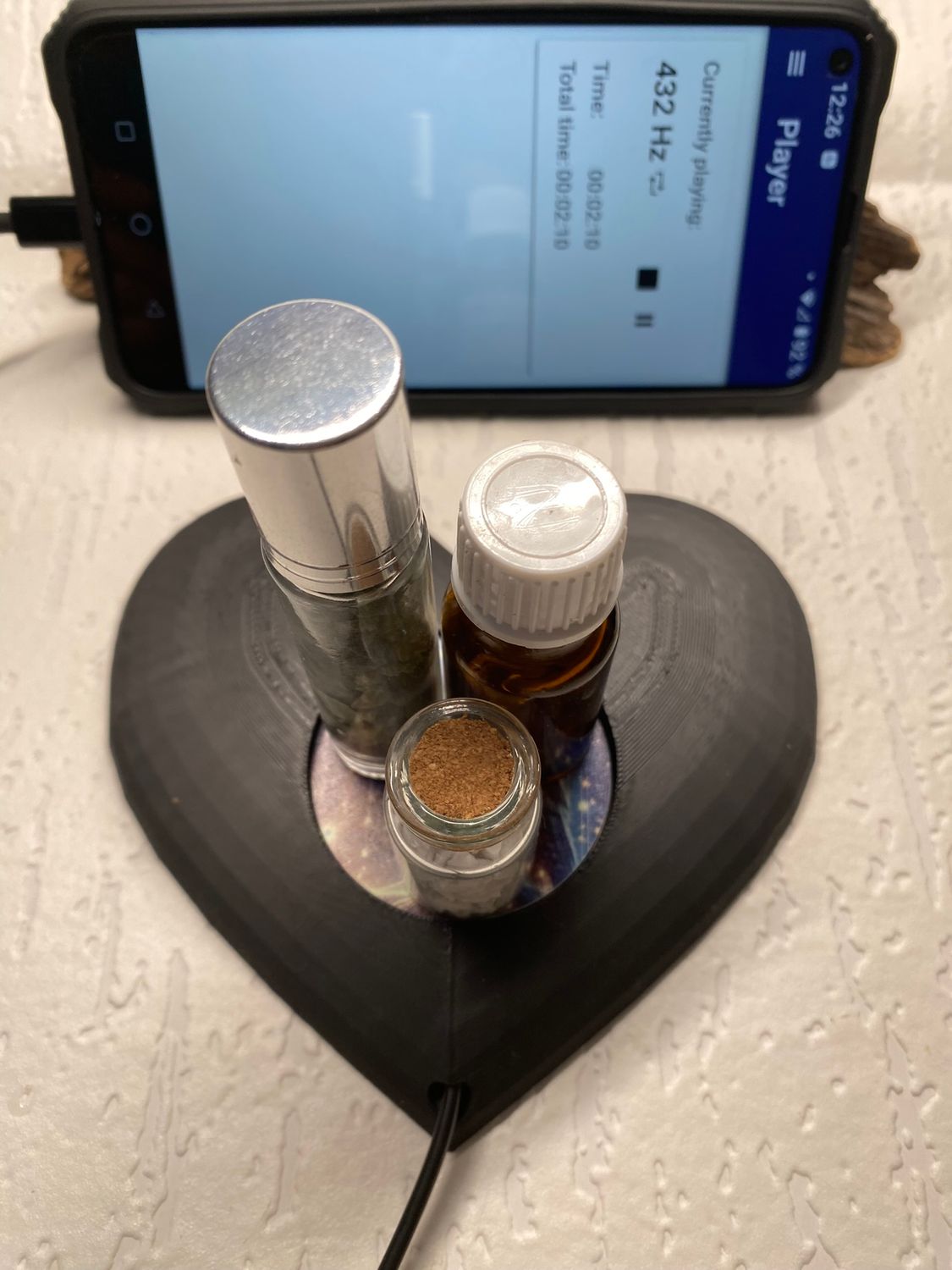 VibraNex Herz – Eule – Produktansicht 1