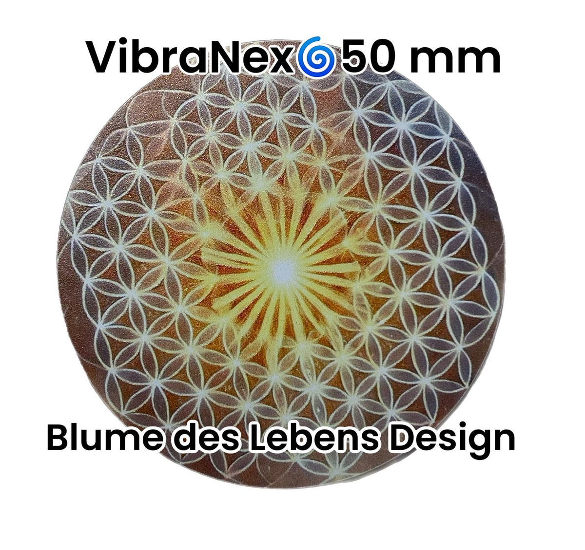 VibraNex Herz – Blume des Lebens – Produktansicht 1