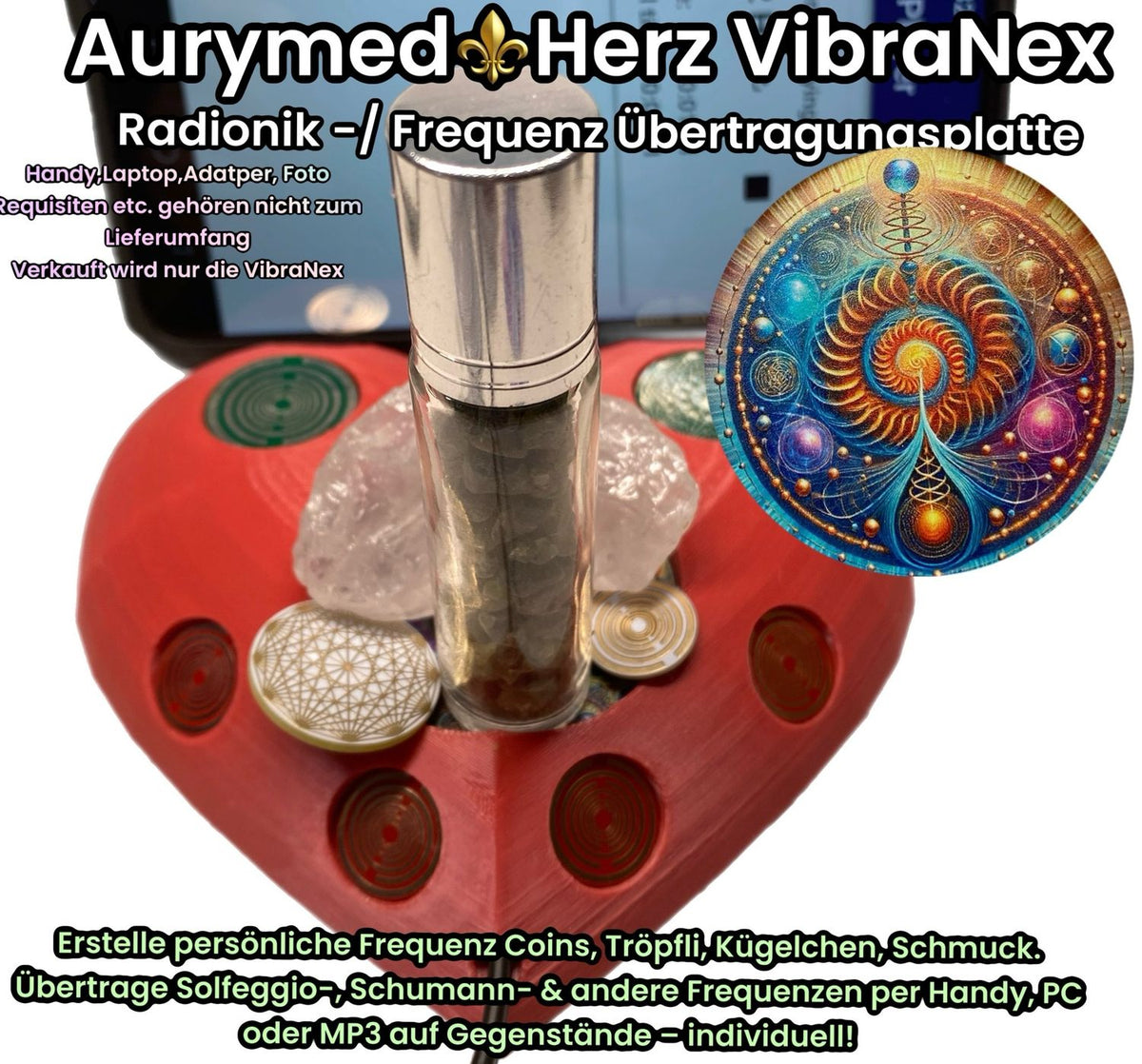 VibraNex Herz – Swirl – Produktansicht 1