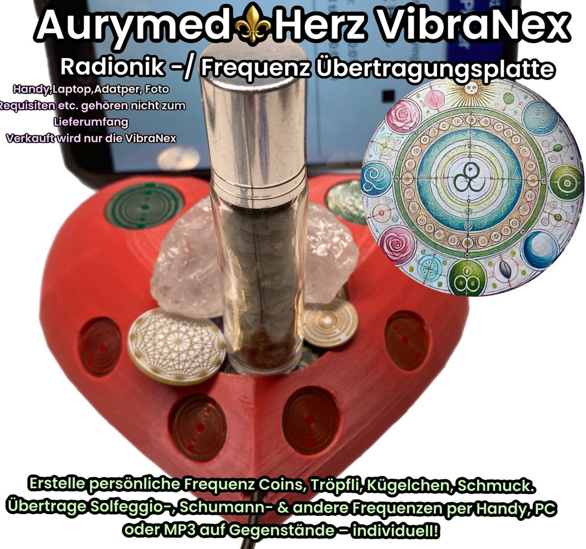 VibraNex Herz – Planet – Produktansicht 1