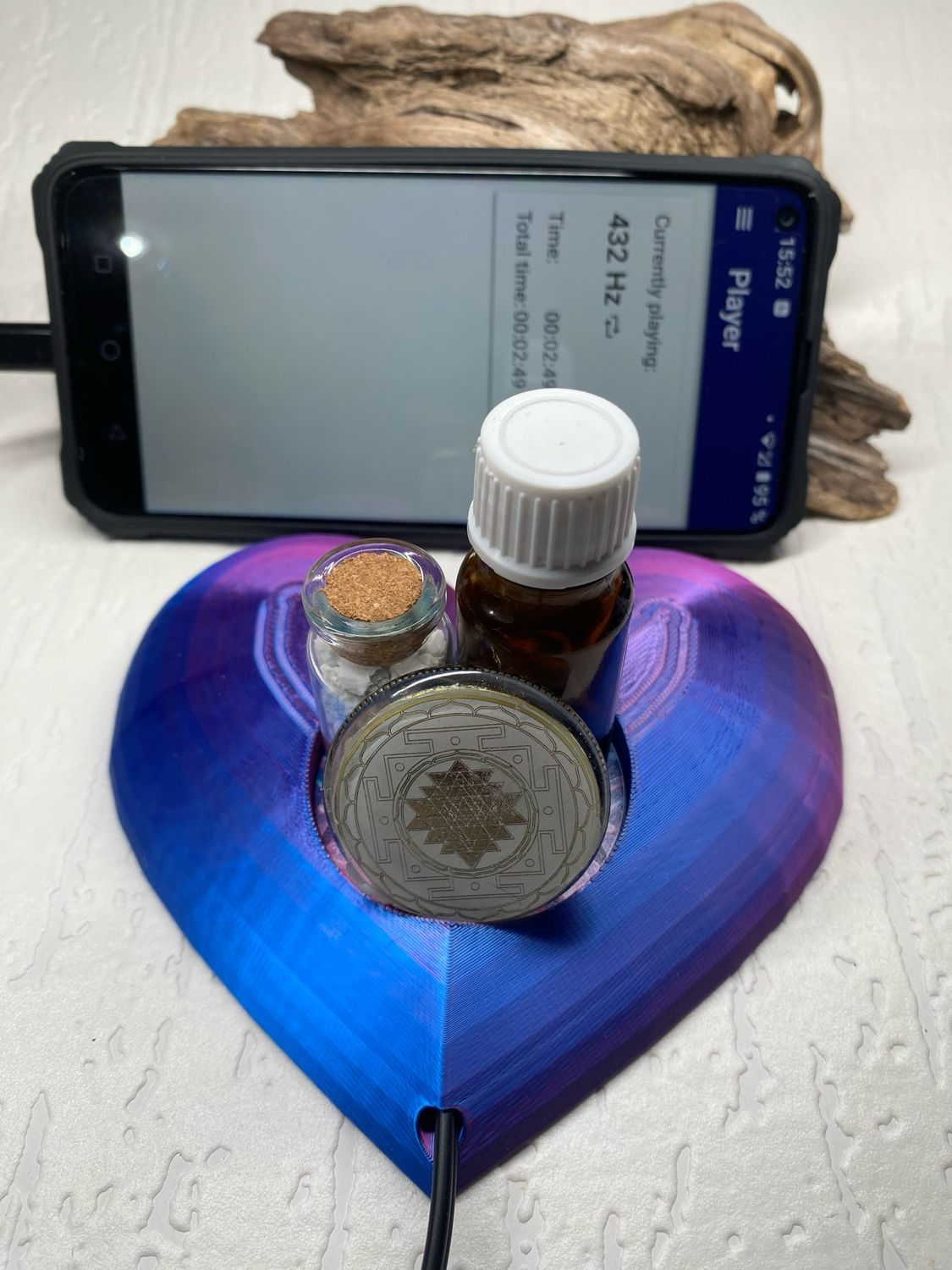 VibraNex Herz – Mystik Tiger – Produktansicht 1