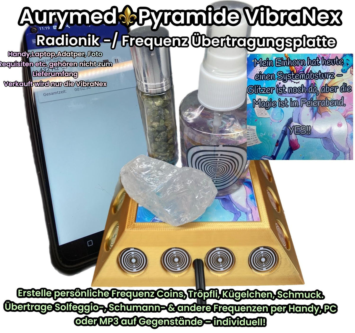 VibraNex Pyramide – Mein Einhorn... – Produktansicht 1