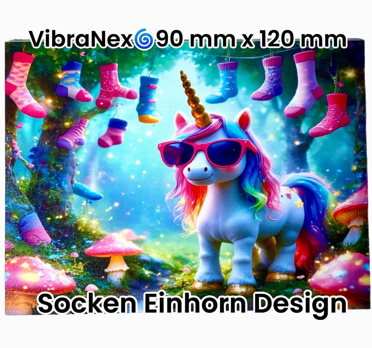 90 mm x 120 mm VibraNex Bare – Sockeneinhorn – Produktansicht 1