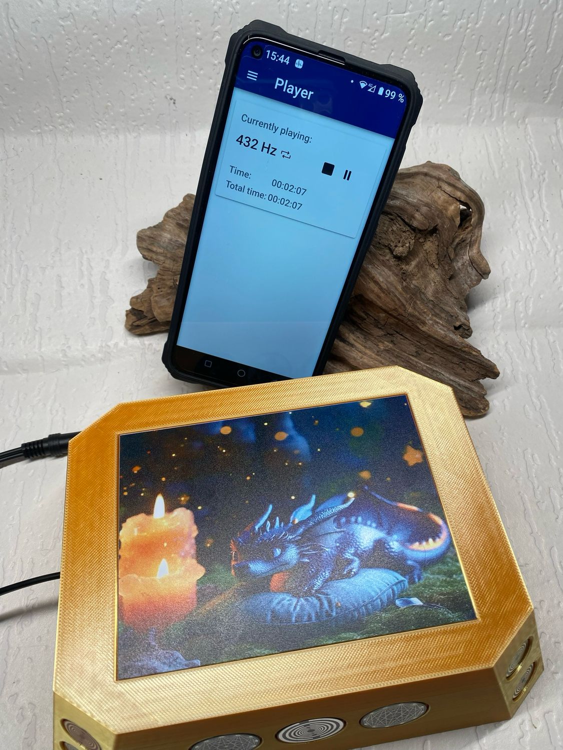 90 mm x 120 mm VibraNex Bare – Night Dragon – Produktansicht 1