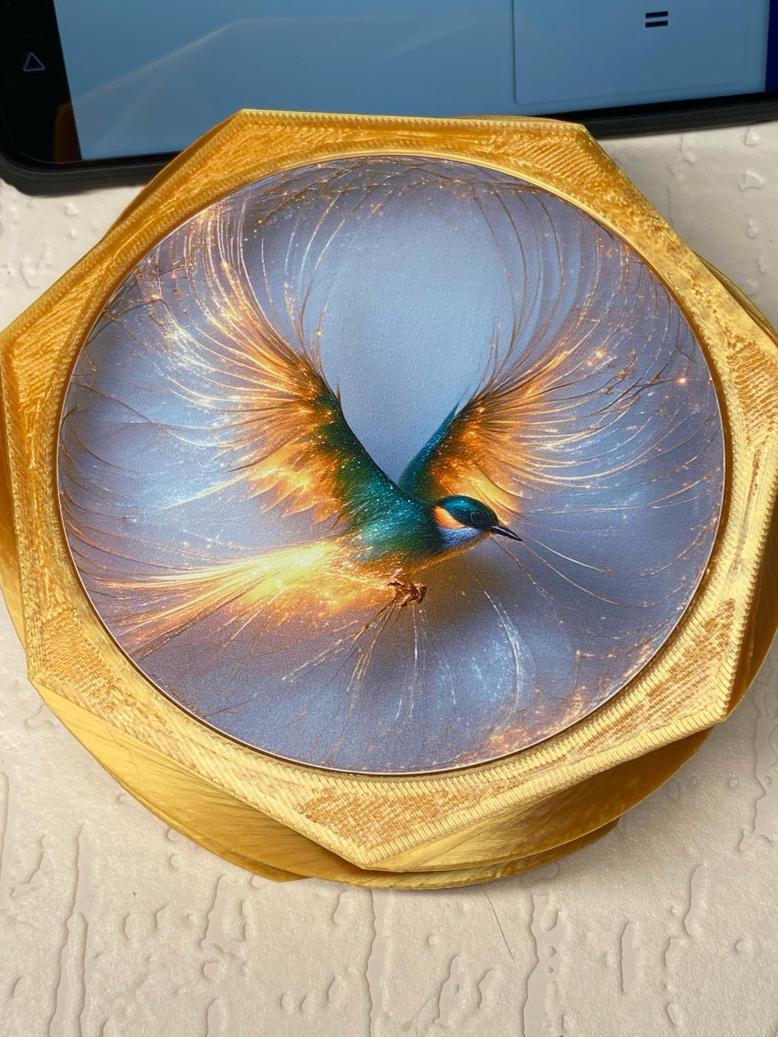 VibraNex Swirl – Glamour Vogel – Produktansicht 1