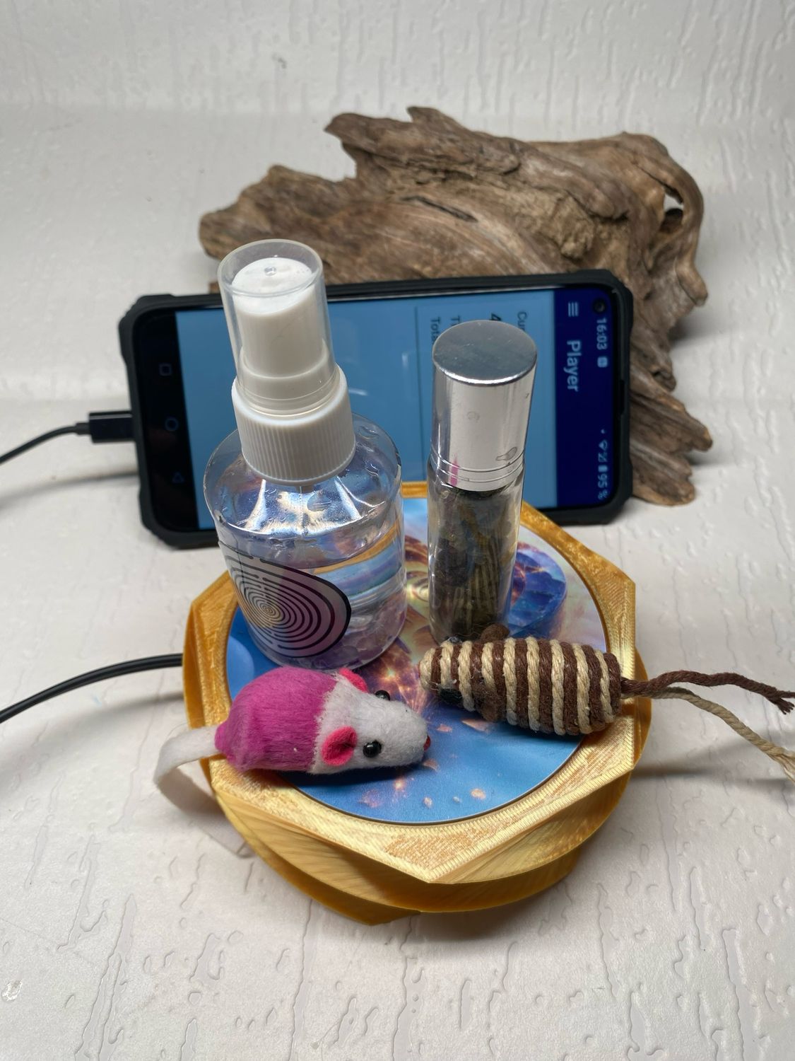 VibraNex Swirl – Glamour Vogel – Produktansicht 1