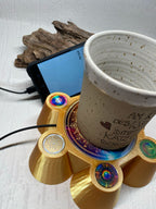 VibraNex Bare – 96 mm Oberflächenplatte – Elemente Kristall – Produktansicht 1