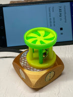 VibraNex Aurycube – 50 mm Oberflächenplatte – Blume des Lebens – Produktansicht 1