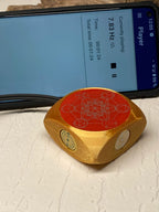 VibraNex Aurycube – 50 mm Oberflächenplatte – Metatron – Produktansicht 1