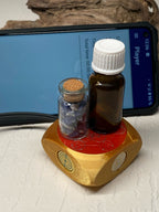VibraNex Aurycube – 50 mm Oberflächenplatte – Metatron – Produktansicht 1