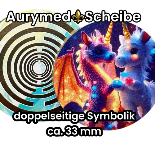 33 mm Scheibe – 6er – Set – Lakhovsky MWO – DUO Dachenpower – optional mit 3D Ring für Anhänger nutzbar – Produktansicht 1