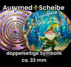 33 mm Scheibe – 6er – Set – Lakhovsky MWO – Puschelpluse – optional mit 3D Ring für Anhänger nutzbar – Produktansicht 14