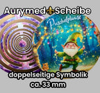33 mm Scheibe – 6er – Set – Lakhovsky MWO – Puschelpluse – optional mit 3D Ring für Anhänger nutzbar – Produktansicht 18