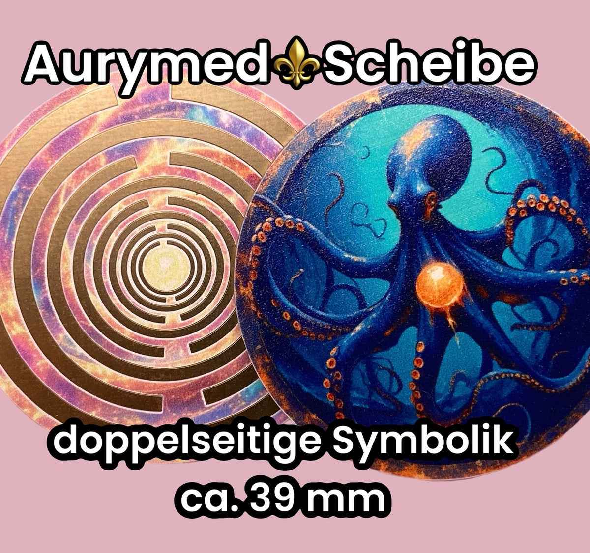 39 mm Scheibe – 6er – Set – Lakhovsky MWO – MIBB – optional mit 3D Ring für Anhänger nutzbar – Produktansicht 19