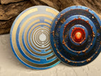 39 mm Scheibe – 6er – Set – Lakhovsky MWO – Feuer & Asphal – optional mit 3D Ring für Anhänger nutzbar – Produktansicht 18