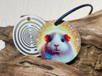 Anhänger Mini Serie rund – Lakhovsky MWOn Symbol Design – Meerschweinchen – Produktansicht 1
